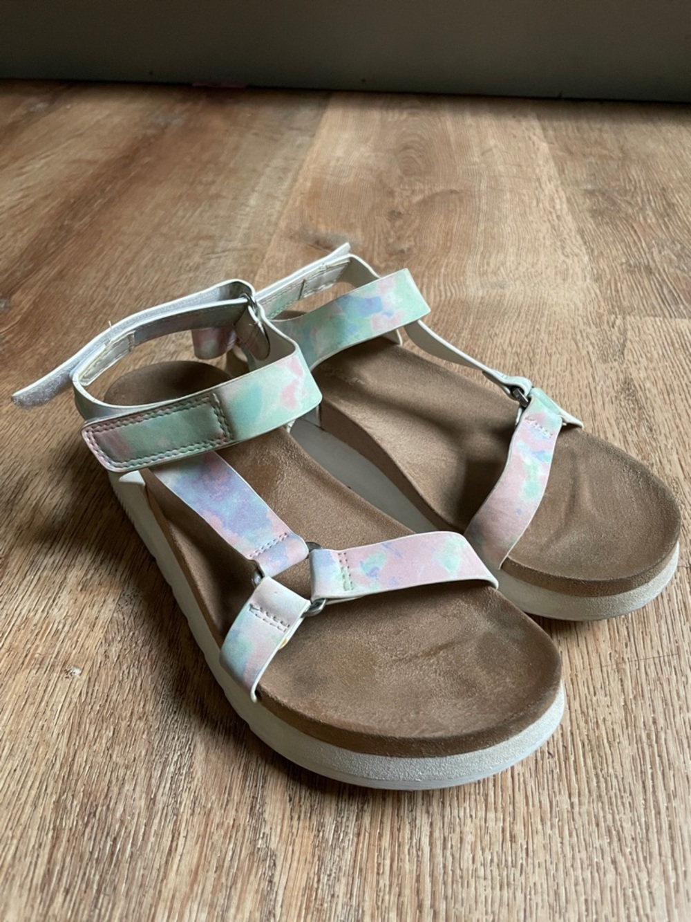 Cat & Jack Iridescent‎ Strappy Sandals